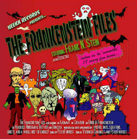 Frankenstein Files Halloween album cover