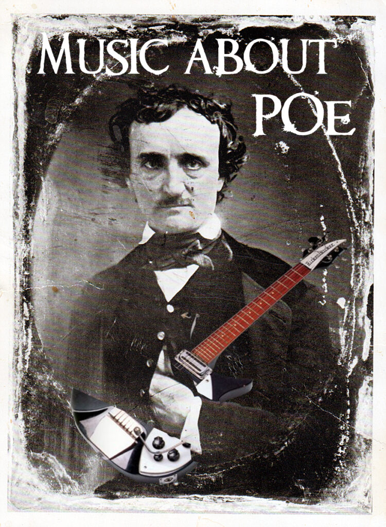 Poe with Rickenbacker guitar