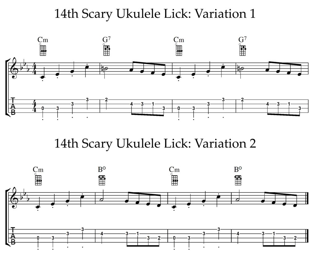 Scary Ukulele Tip # 14